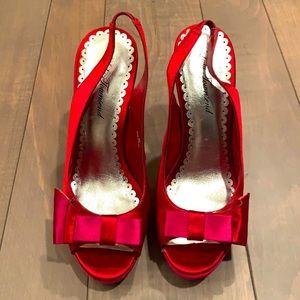 Lulu Townsend platform slingbacks